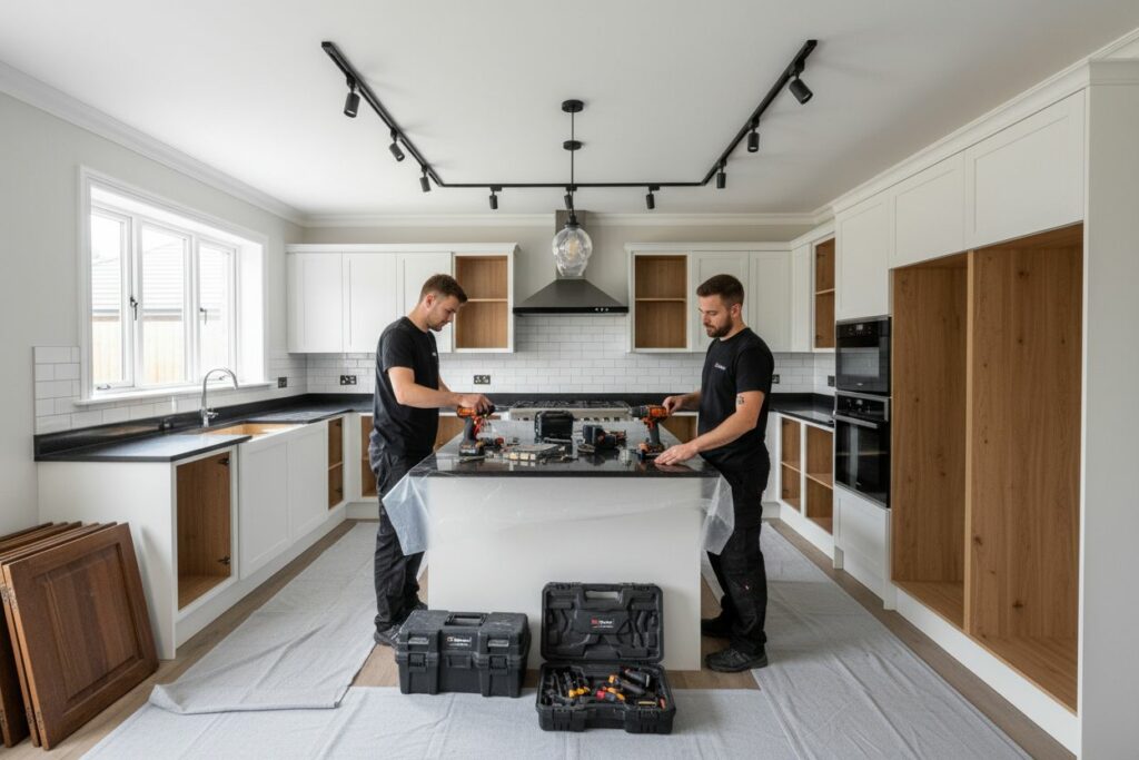 professional kitchen refurbishment