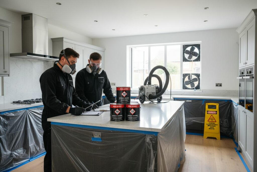 kitchen respray regulations