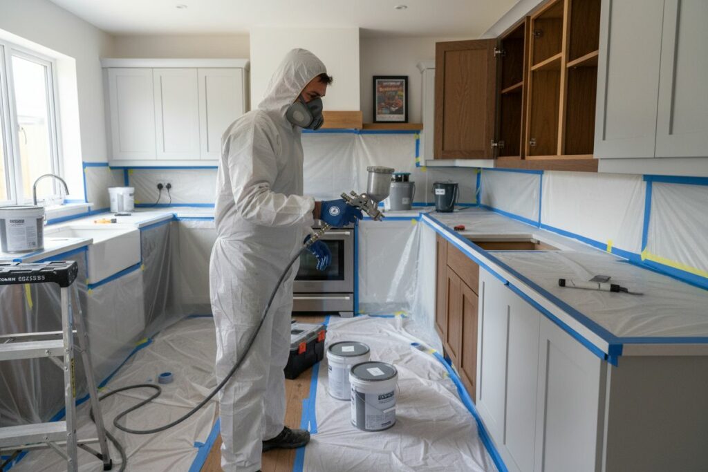 professional kitchen respray