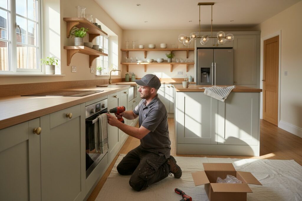 modern kitchen refurbishment