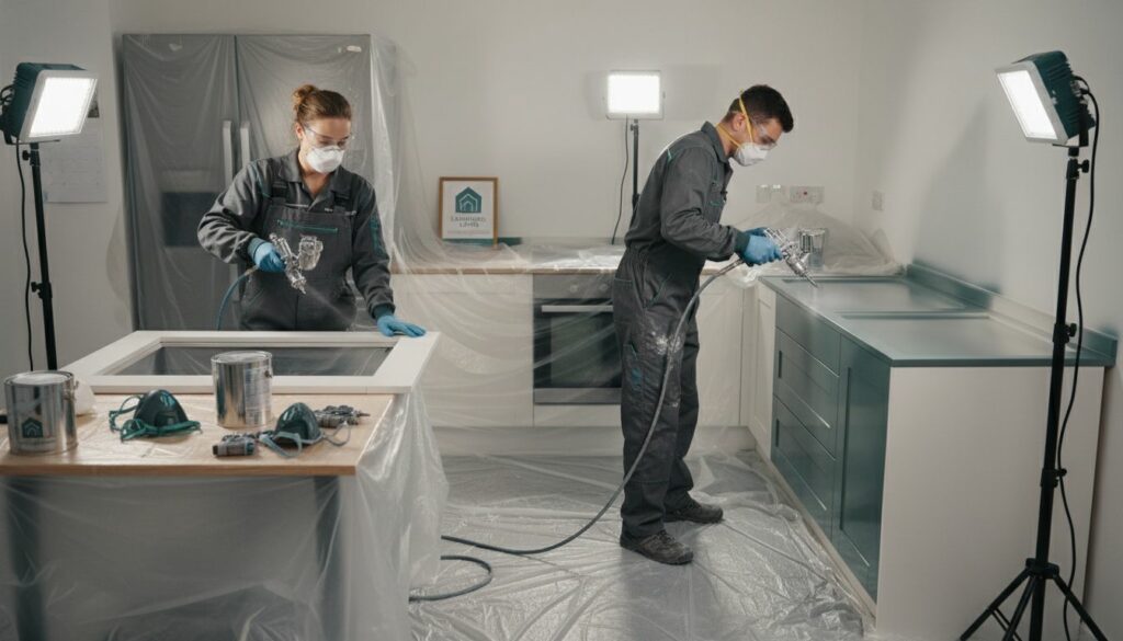 kitchen respray process