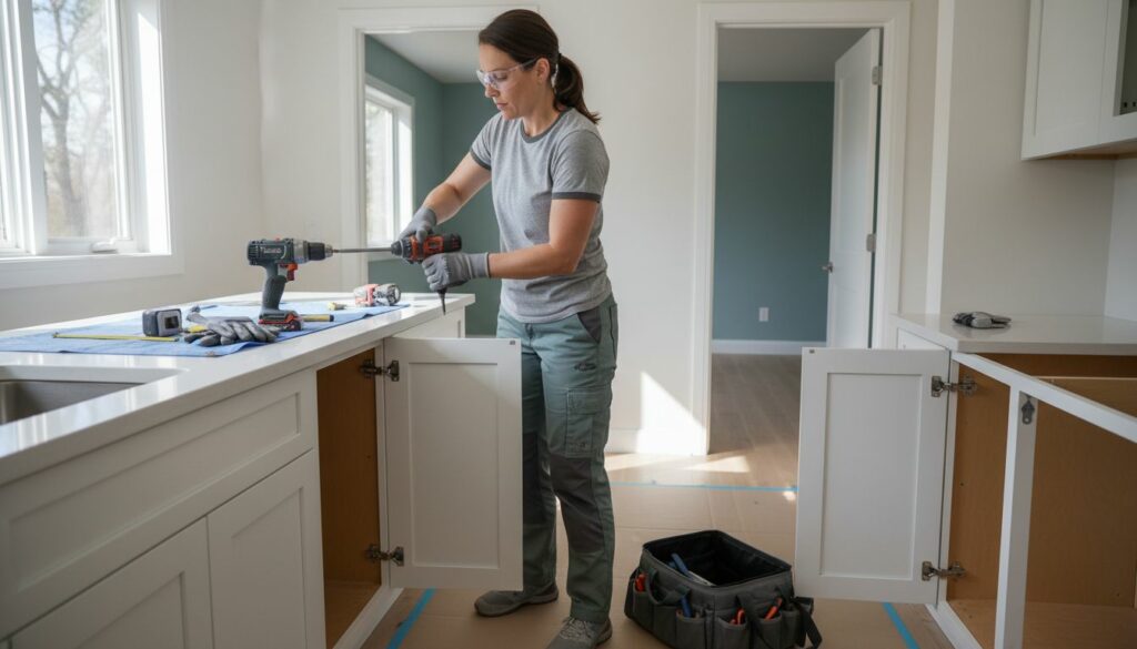 kitchen door removal