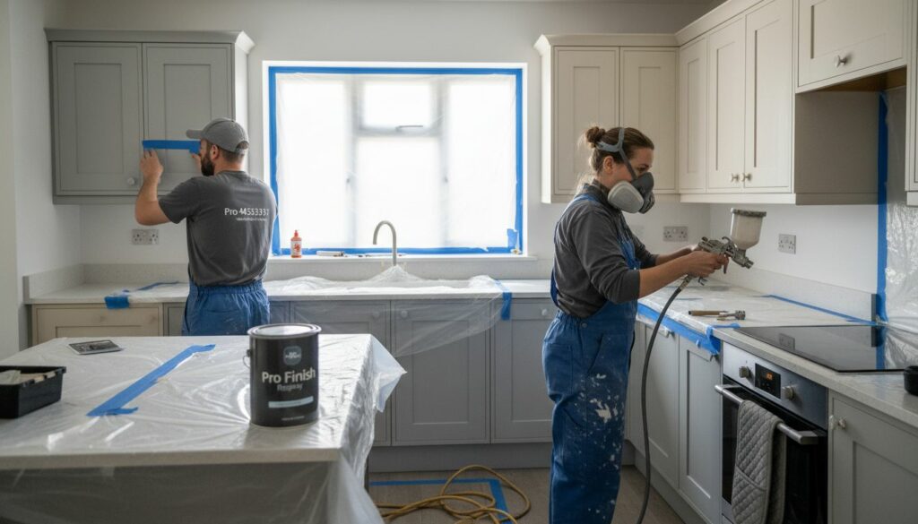 professional kitchen respray