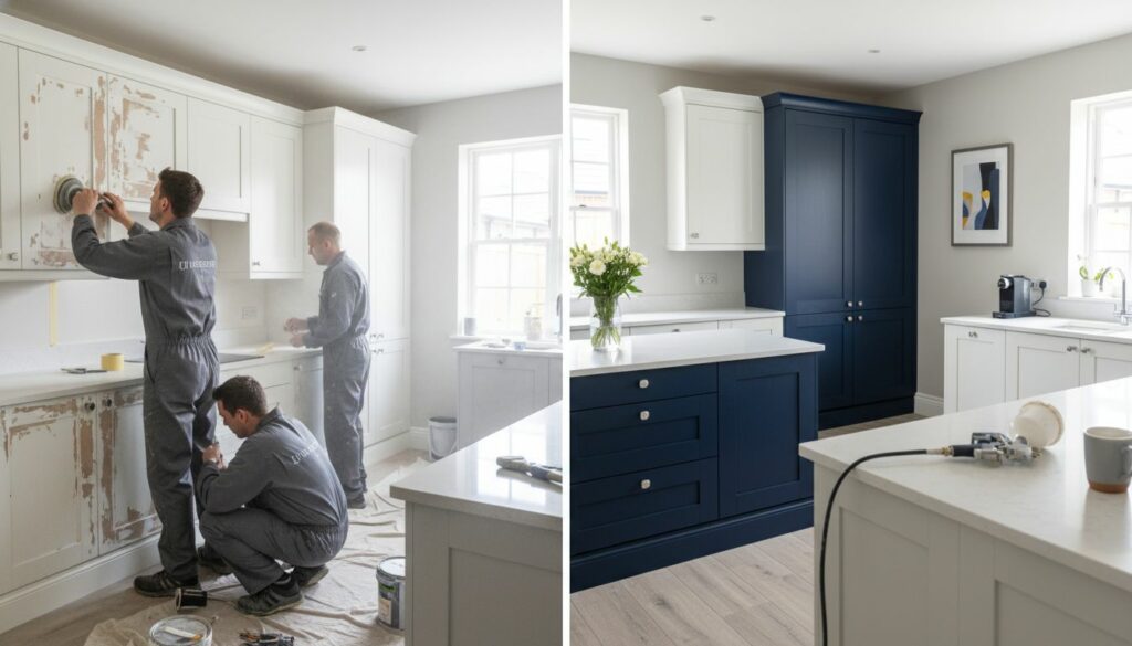 kitchen respray process