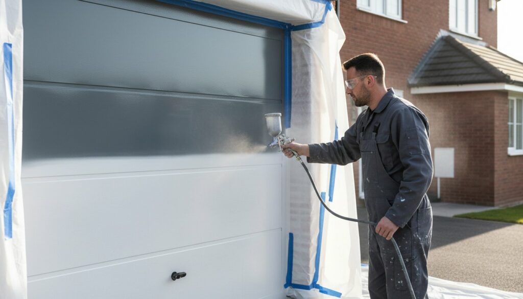 Metal Garage Door Painting: The Professional Guide to a Factory Finish