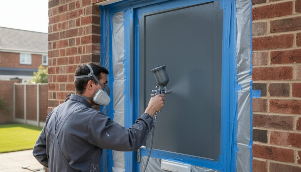 UPVC Door Respray Cost UK: 2026 Price Guide and Value Analysis