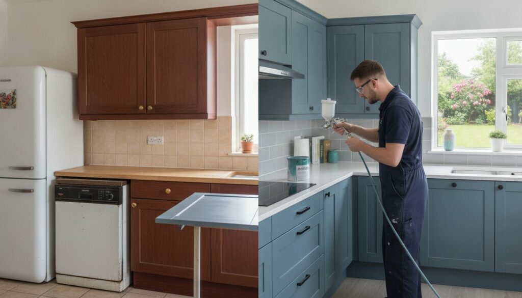 Is It Worth Spraying Kitchen Cabinets? The 2026 UK Homeowner’s Guide