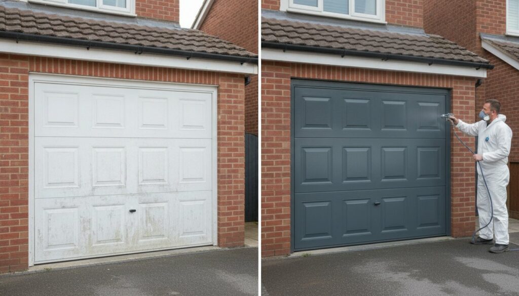 Respray vs New Garage Door: The Ultimate 2026 Comparison Guide