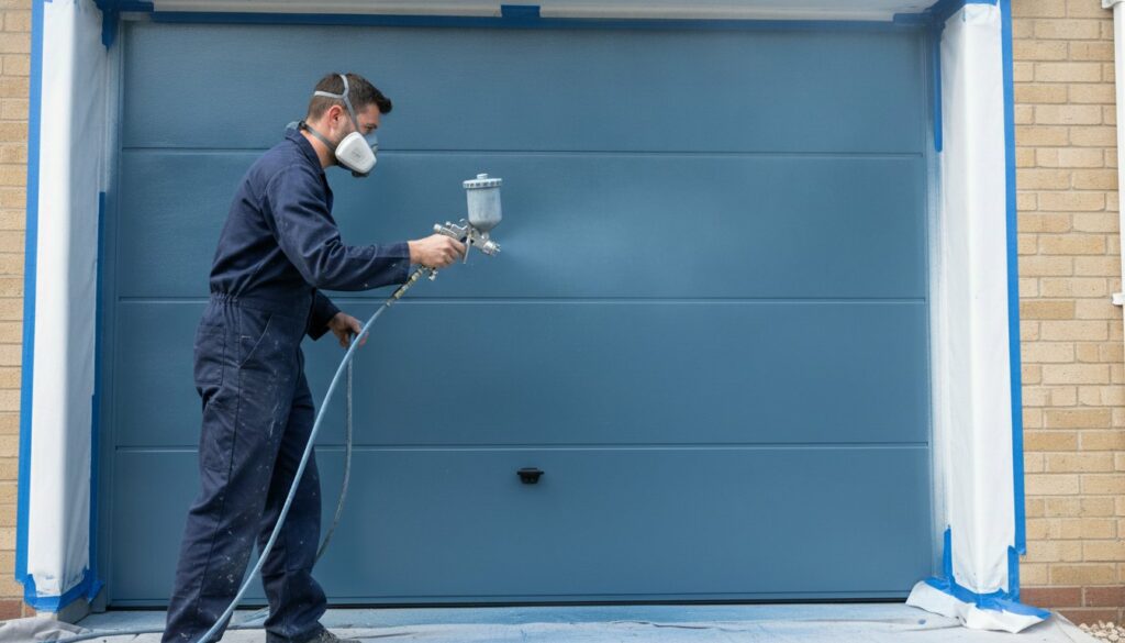 Cost to Spray Paint a Garage Door in the UK: 2026 Pricing Guide