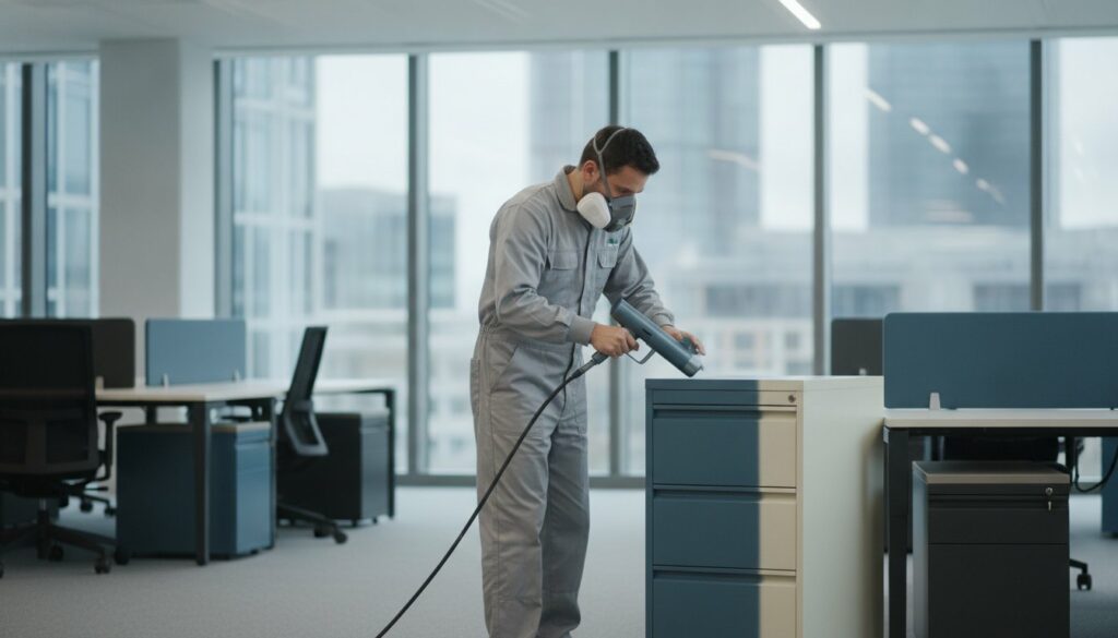 Office Furniture Spraying: The Expert Guide to Workspace Transformation in 2026