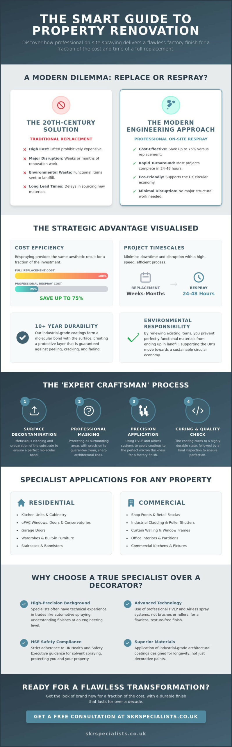 Professional On-Site Spray Painting Services UK: The 2026 Guide to Property Transformation