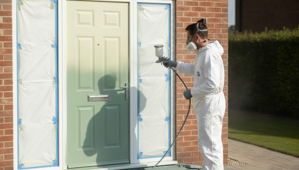 Cost to Spray Paint a UPVC Front Door: The 2026 British Homeowner’s Guide
