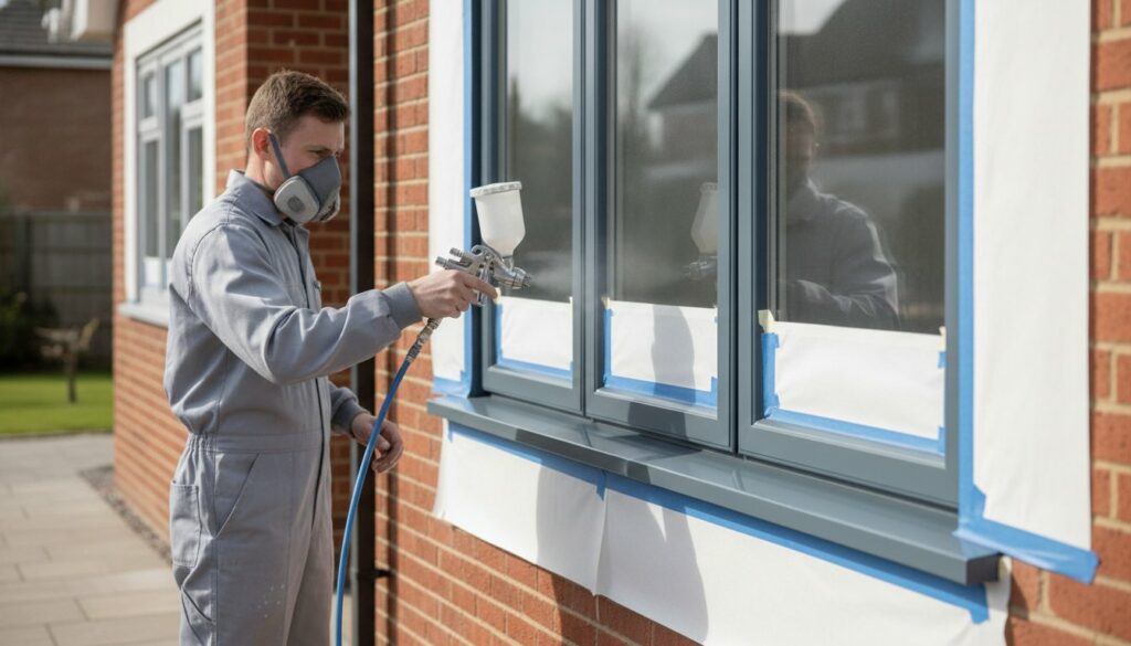 UPVC Window Frame Spraying Cost UK: 2026 Price & Value Guide