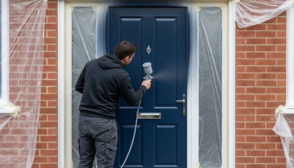 Cost to Spray Paint Front Door UK: The 2026 Specialist Guide