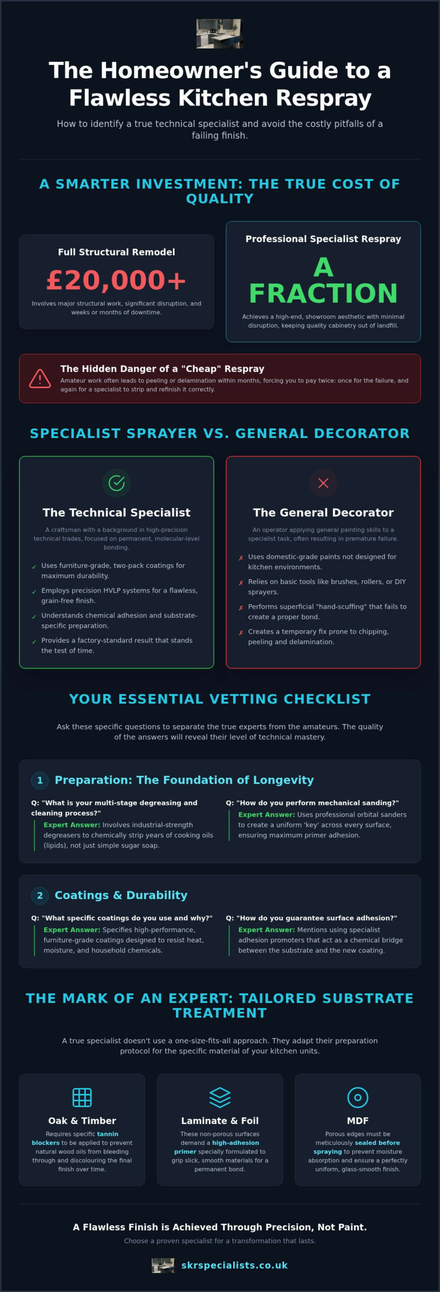Questions to Ask a Kitchen Spray Company: The 2026 Homeowner’s Checklist